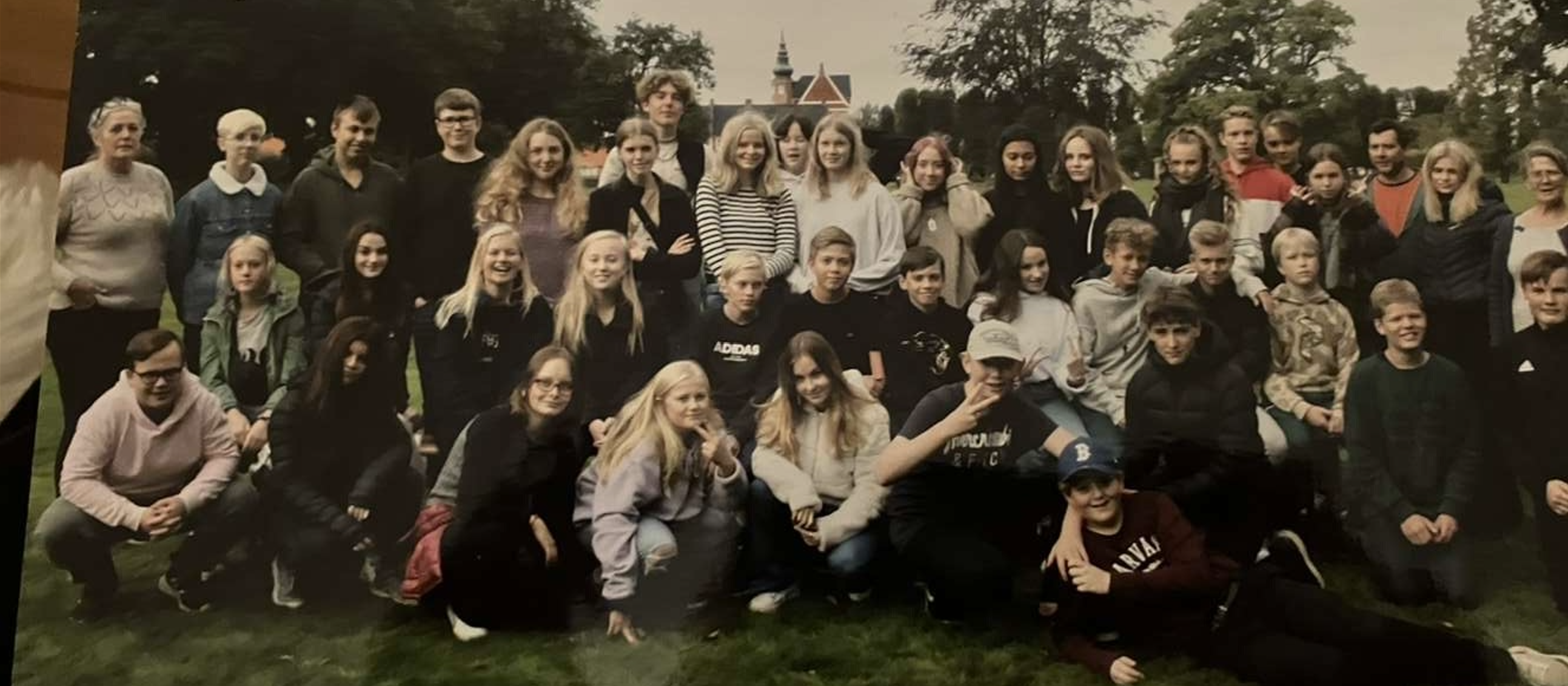 Klasse billede fra Slotsparkens Friskole