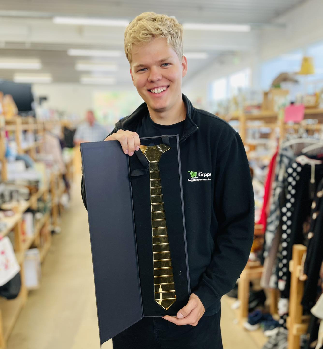 Billede af Lasse i kirppu uniform